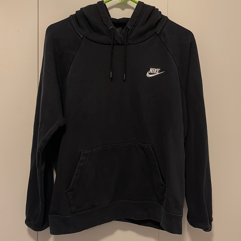 EUC Womens Nike black hoodie, Large
